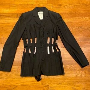 **JEAN-PAUL GAULTIER - ICONIC CAGE CORSET JACKET - REEDITION - AS NEW - WOW!!